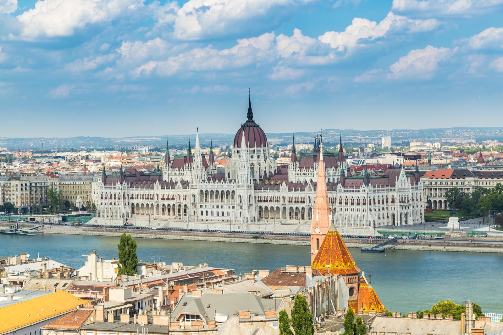 Budapest Parliament on the Danube