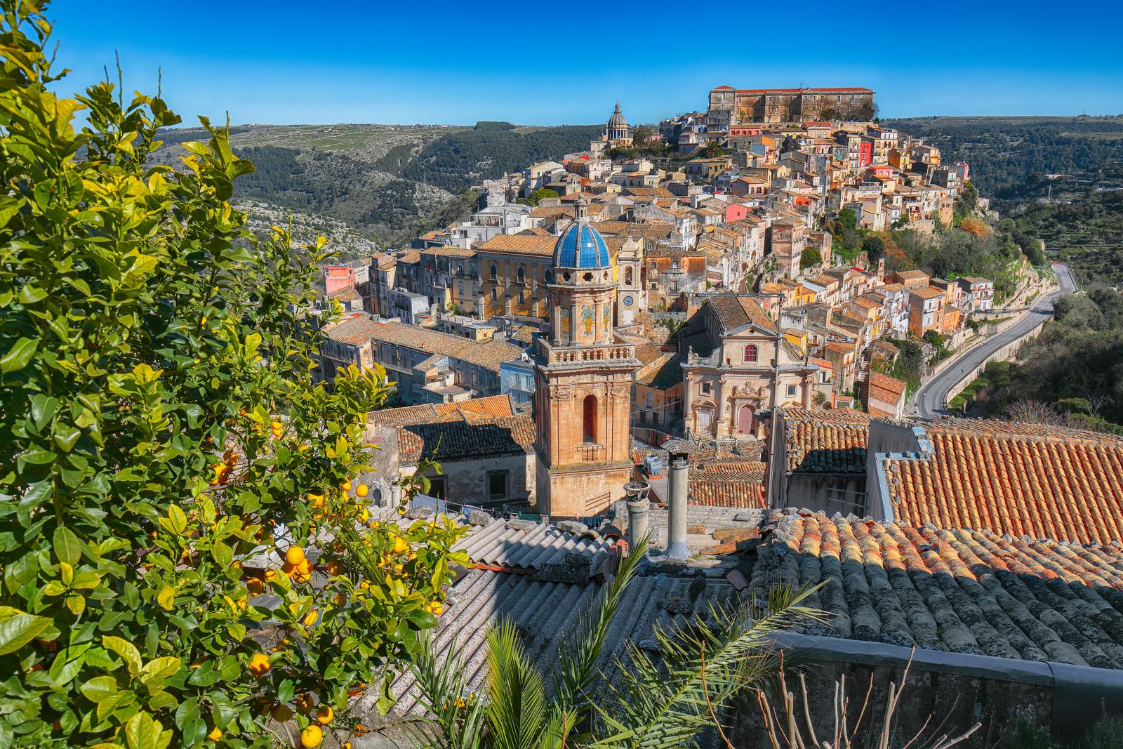 Ragusa Ibla at sunrise